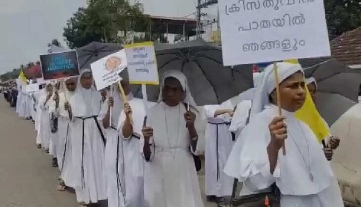protest nun